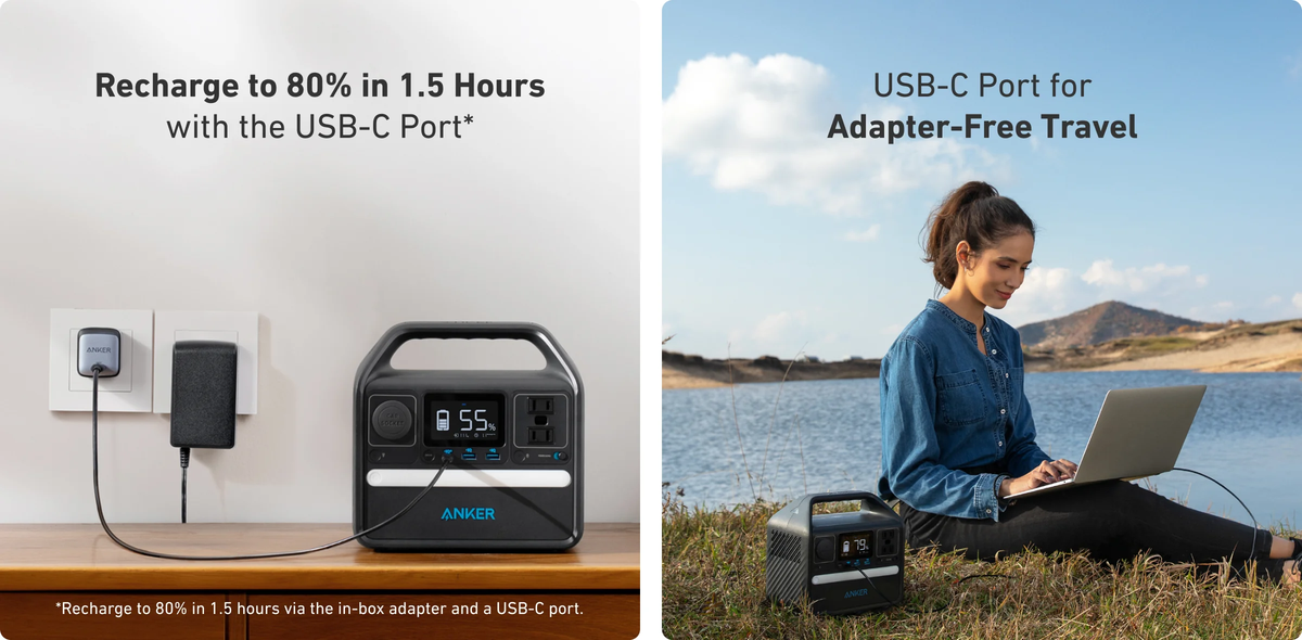 Anker PowerHouse 521 (256Wh) Portable Power Station