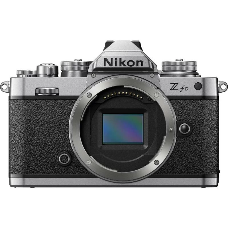 Nikon Z fc Mirrorless Digital Camera Body Only (Silver) Camera tek