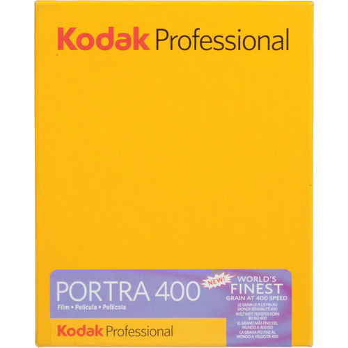 Kodak Portra 400 4x5 Camera tek