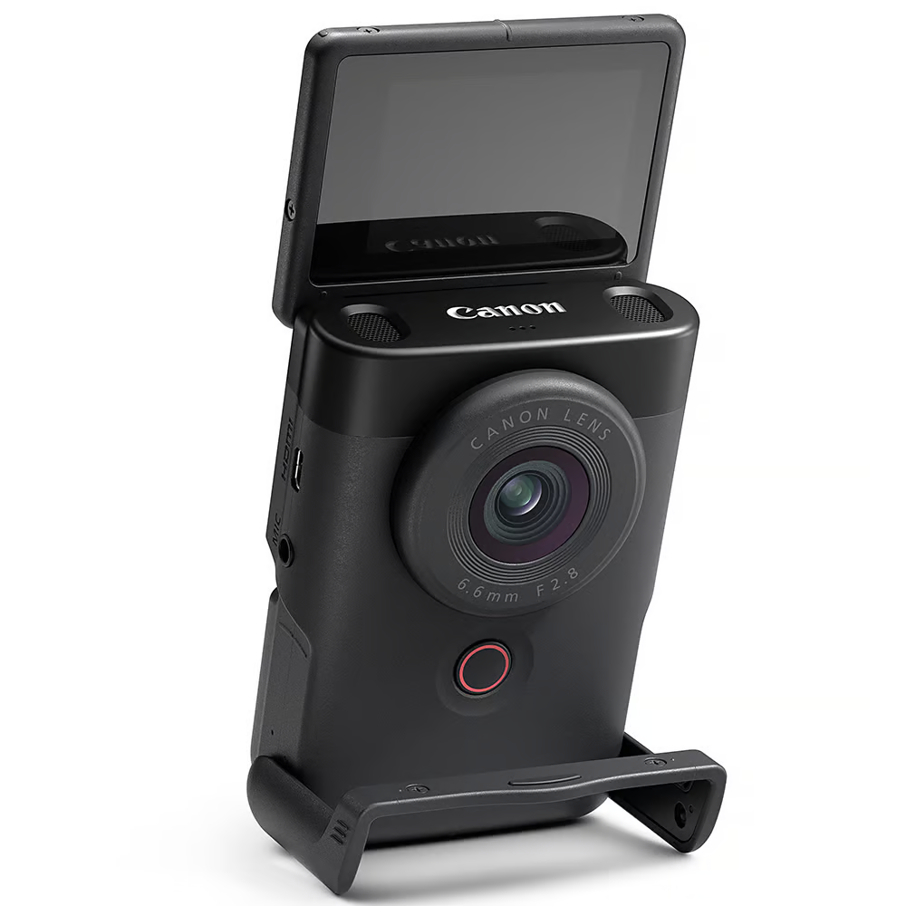 Canon PowerShot V10 Vlog Camera Kit (Black) Camera tek