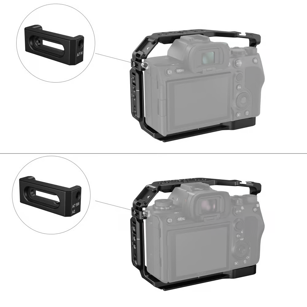 SmallRig Camera Cage for Sony a1/IV/a7R V/7 IV/7S III Camera tek