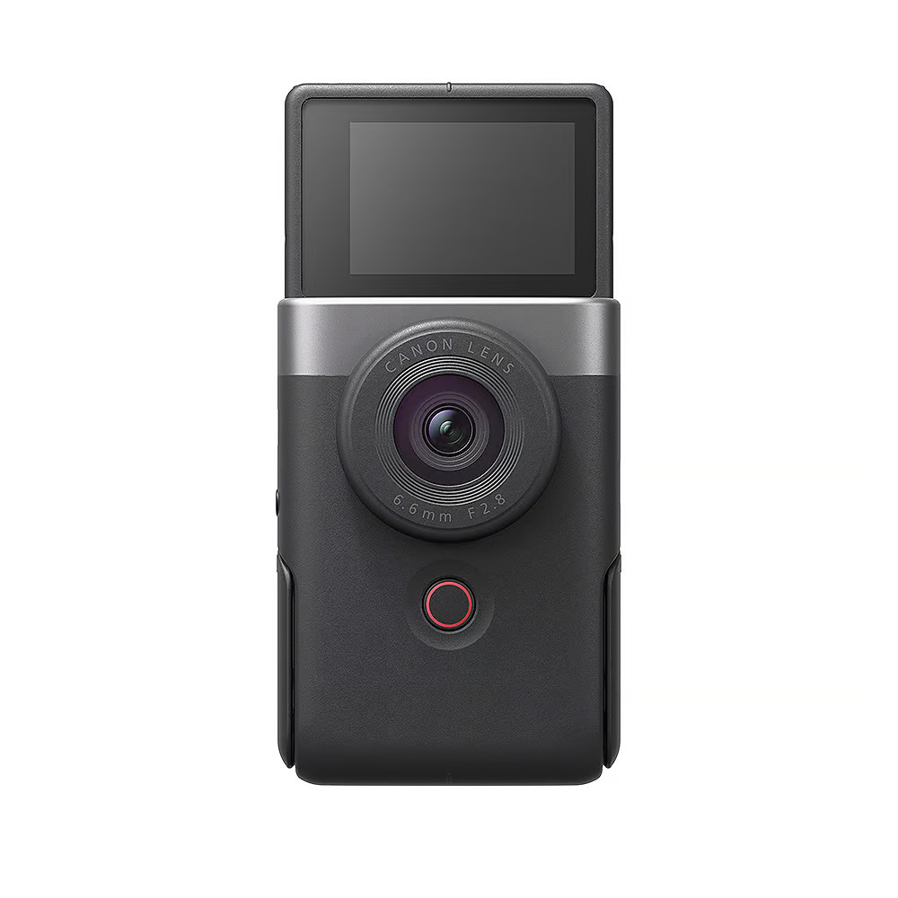 Canon PowerShot V10 Advanced Vlogging Kit (Silver) Camera tek