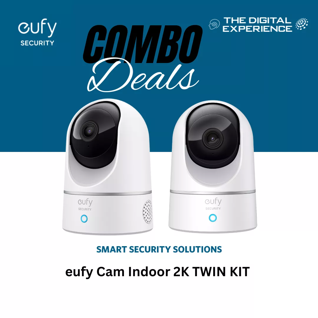Eufy Cam Indoor 2K - Twin Pack Bundle Camera tek
