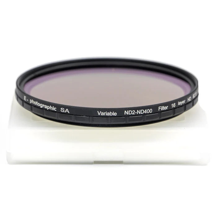 E-Photo PRO 52mm ND2-ND400 Filter-German HD B270 Schott Optics – No X-mark