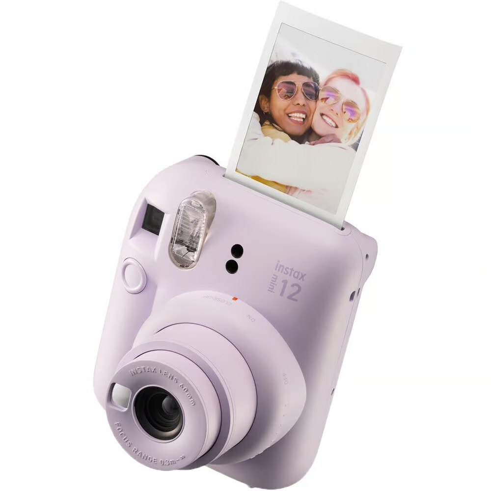 Fujifilm Instax Mini 12 Instant Film Camera (Lilac Purple) Camera tek