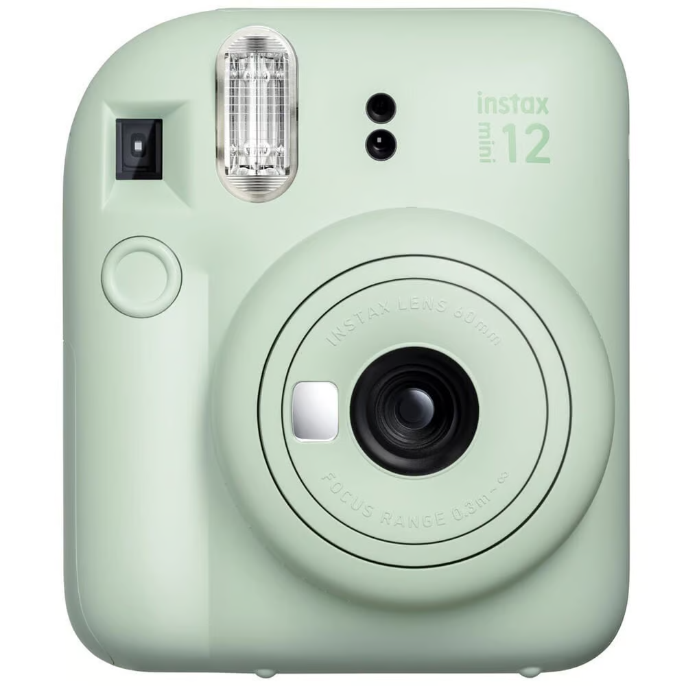 Fujifilm Instax Mini 12 Instant Film Camera (Mint Green) Camera tek