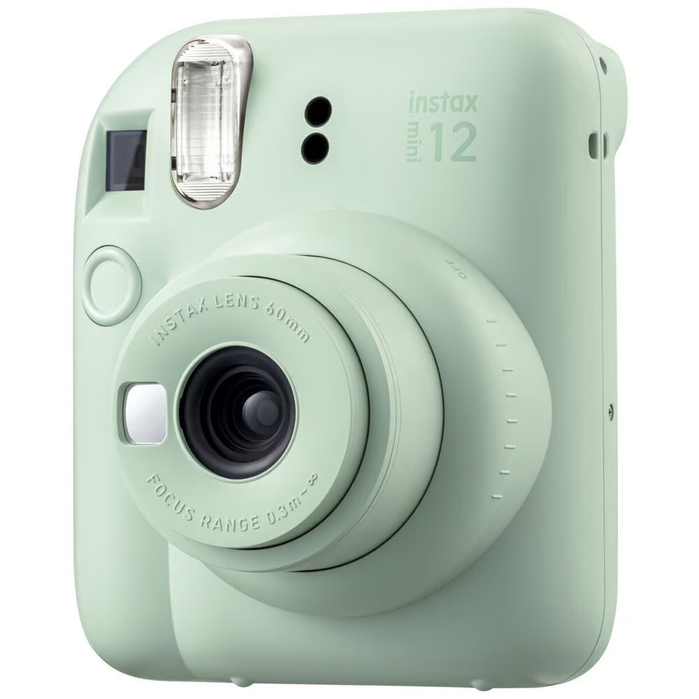 Fujifilm Instax Mini 12 Instant Film Camera (Mint Green) Camera tek