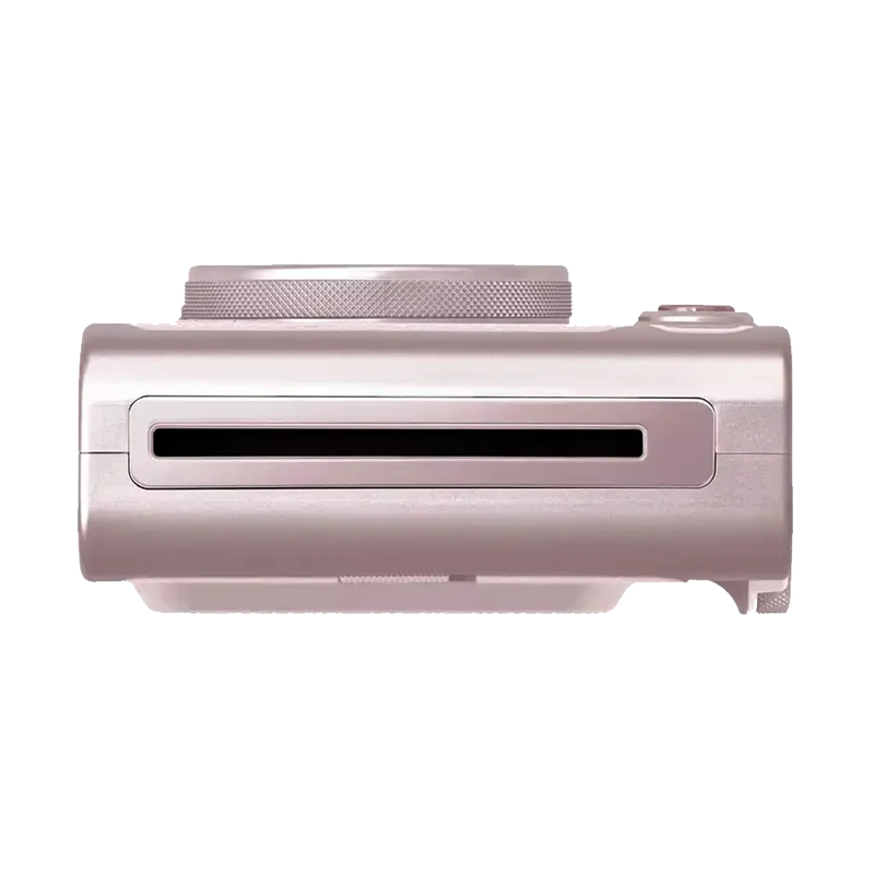 FUJIFILM INSTAX MINI EVO INSTANT CAMERA KIT - GENTLE ROSE WITH 1 FILM AND CASE