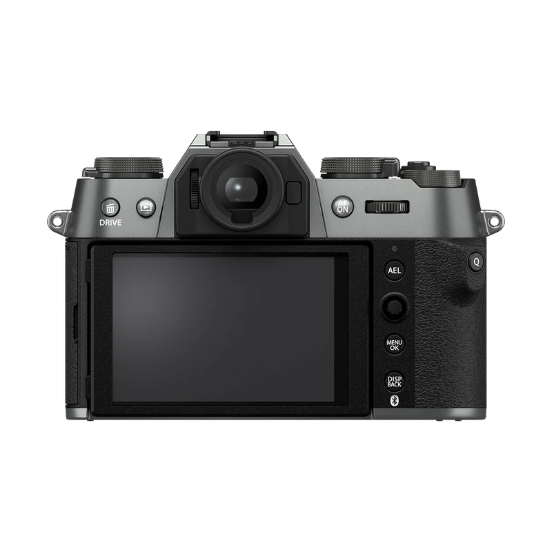 Fujifilm X-T50 Mirrorless Camera with 15-45mm f/3.5-5.6 Lens (Charcoal Silver)