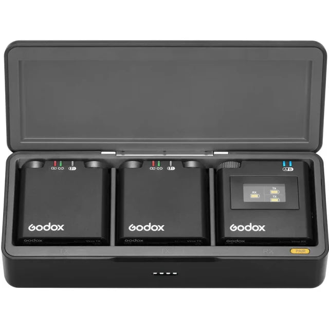 GODOX VIRSO M2 2-PERSON WIRELESS MICROPHONE SYSTEM