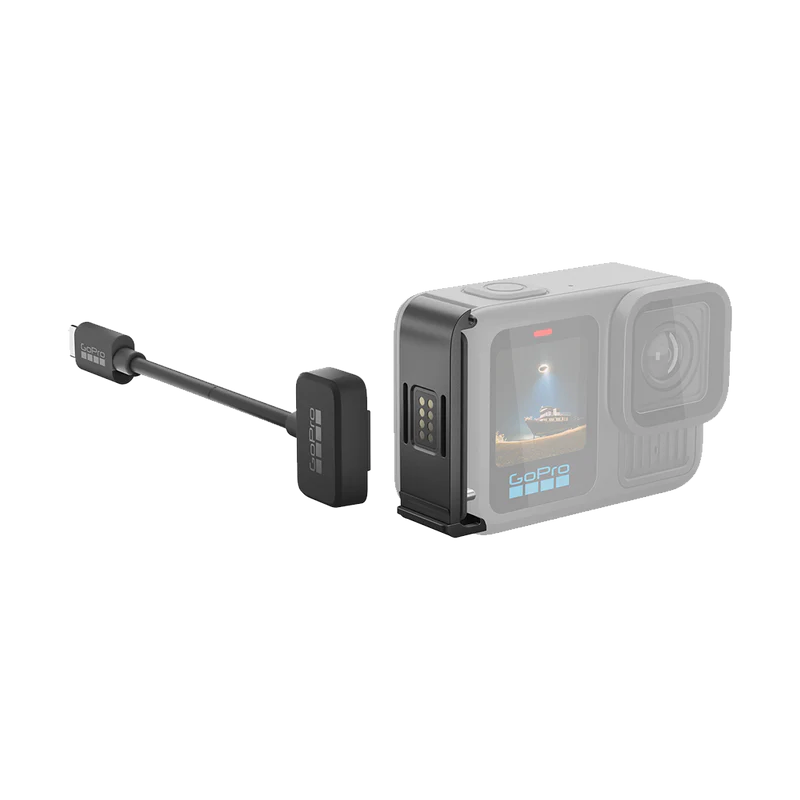 GOPRO ACC CONTACTO MAGNETIC DOOR & POWER CABLE KIT FOR HERO13, HERO 12. HERO11 BLACK