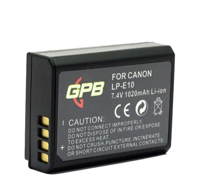 GPB BATTERY FOR CANON LP-E10