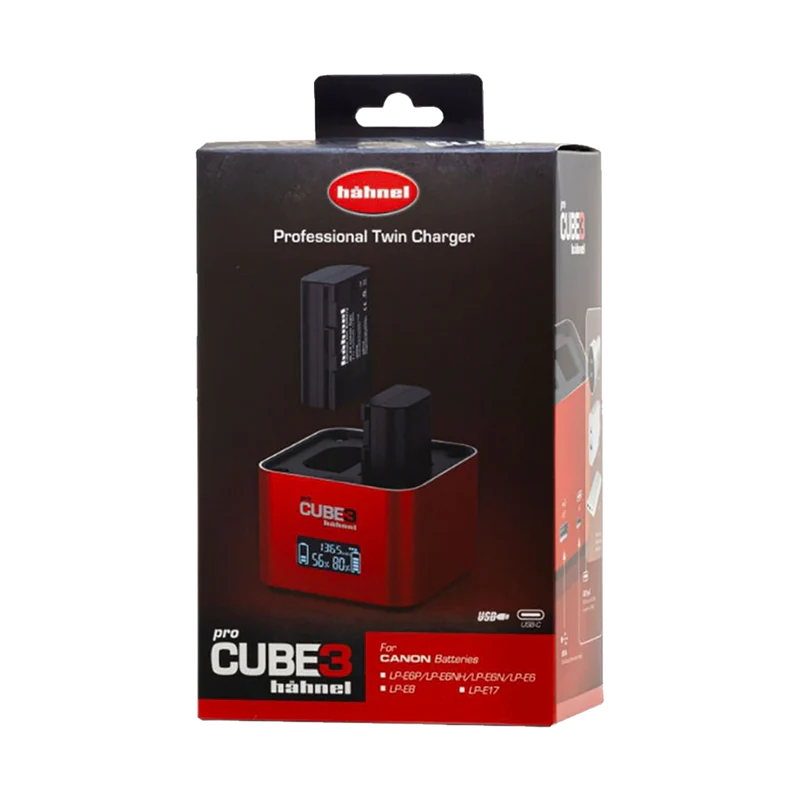 HAHNEL PROCUBE3 CHARGER FOR SELECT CANON BATTERIES