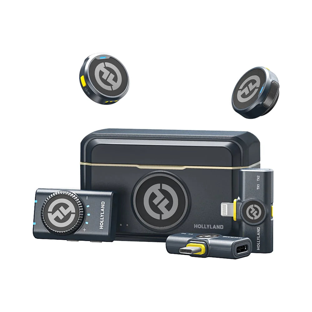 Hollyland LARK M2 Wireless Mic Combo: Portable and Powerful