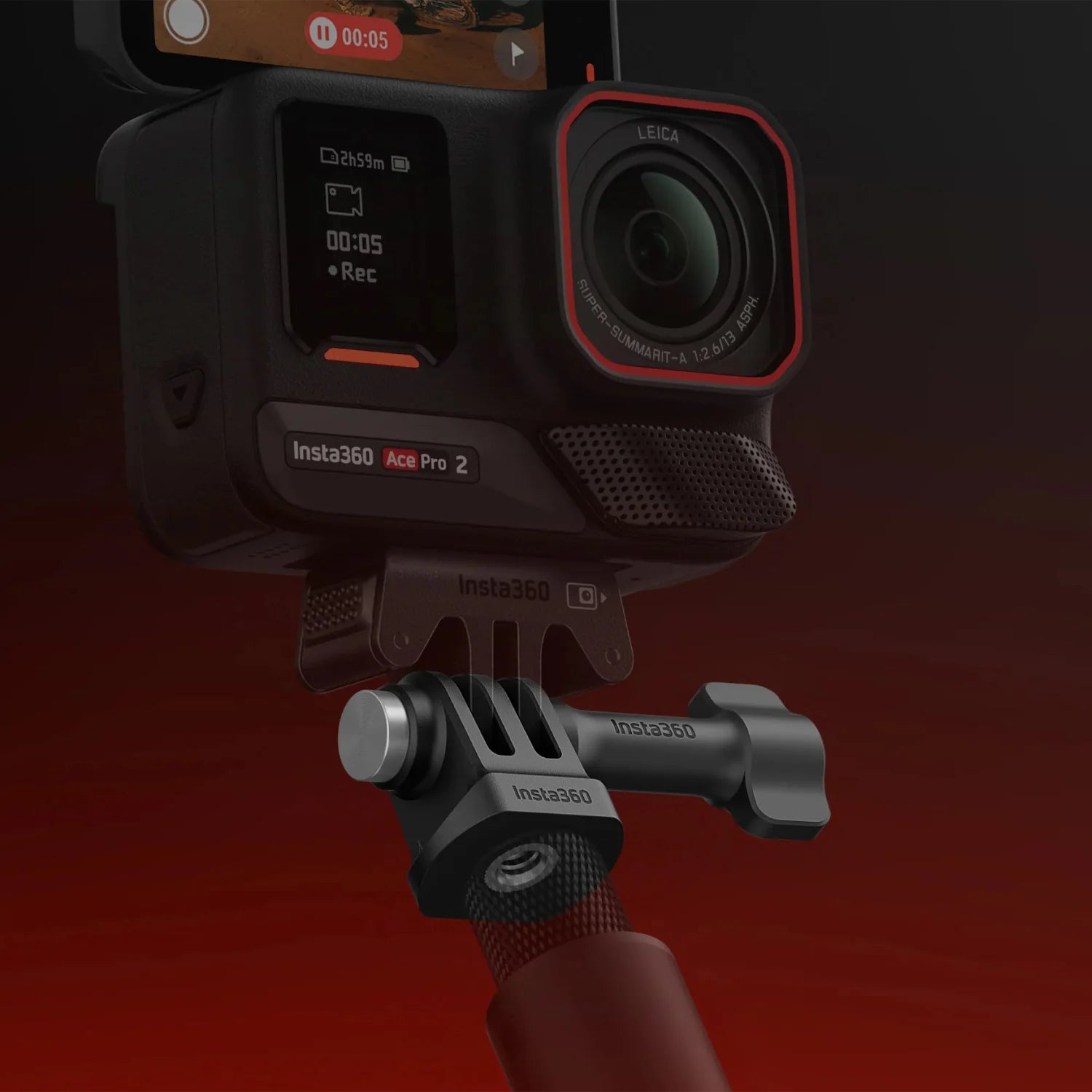 INSTA360 3 PRONG MOUNT TO 1/4"-20 THREAD ADAPTER