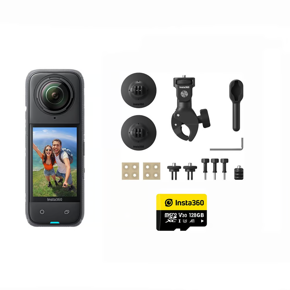 Insta360 X4 Motorcycle Bundle