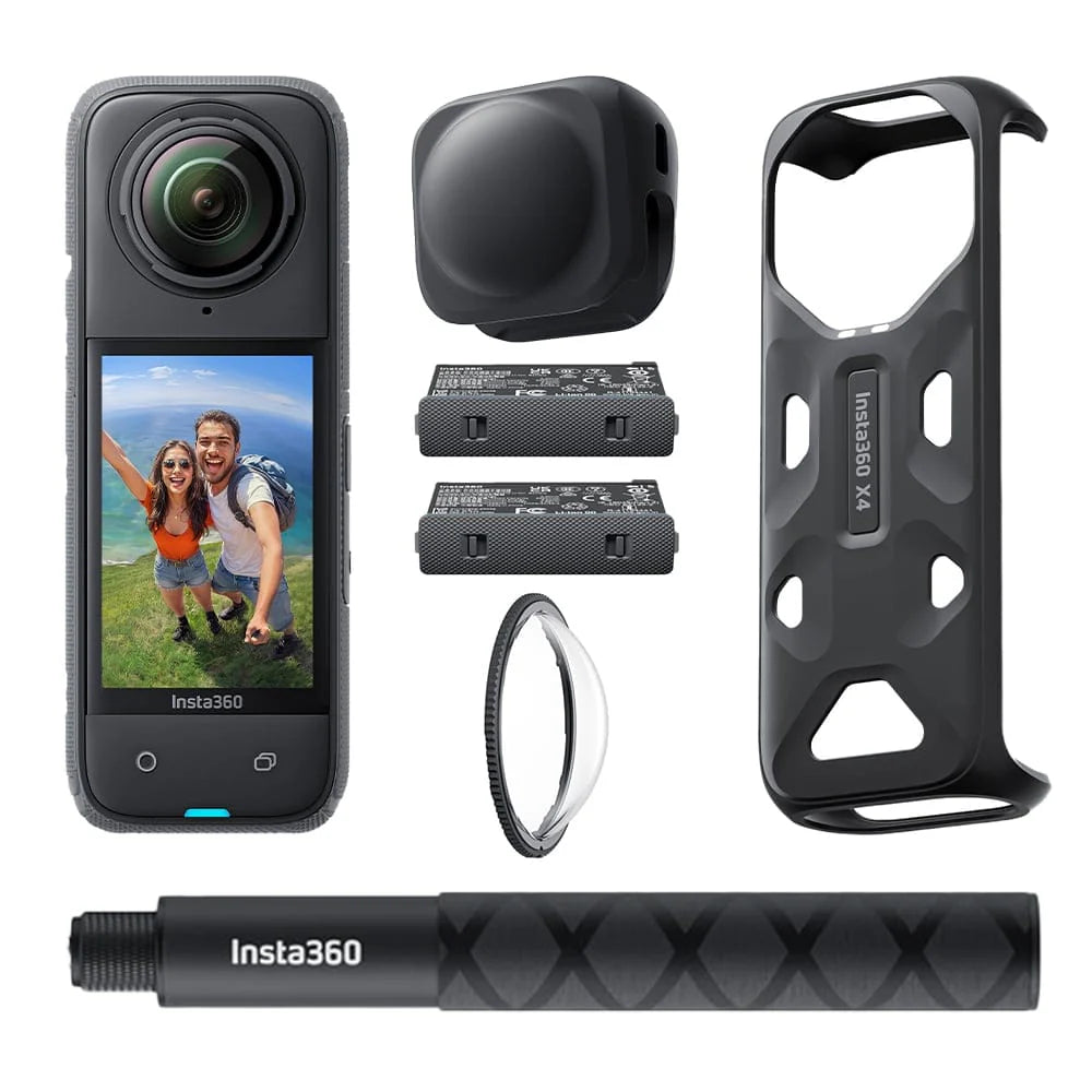 Insta360 X4 360° 8K Camera Travel Kit