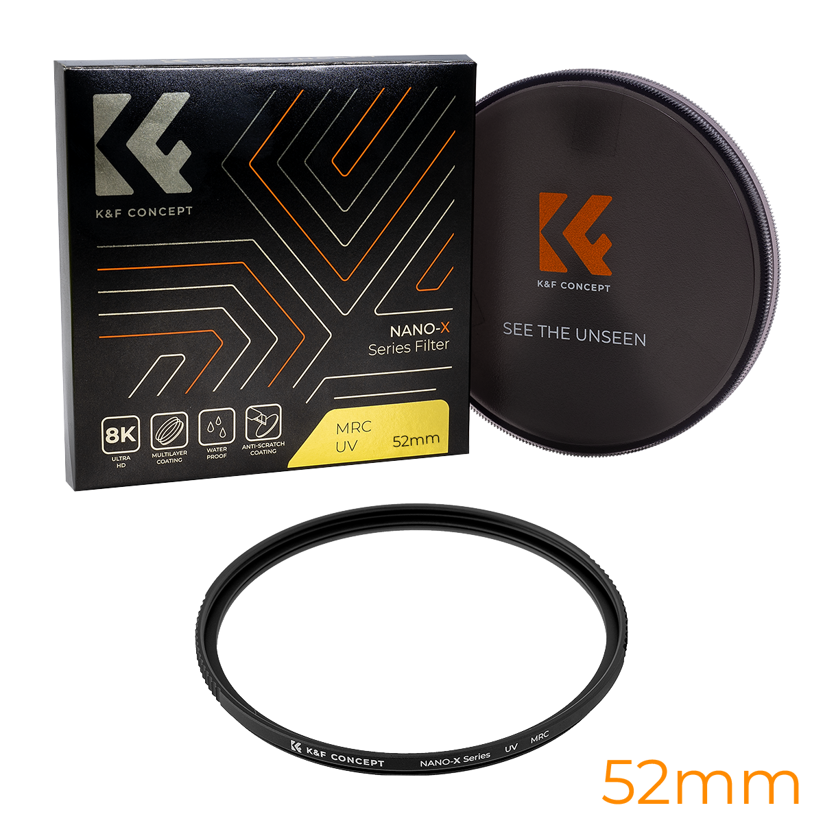 K&F CONCEPT NANO-X MRC UV 52MM FILTER