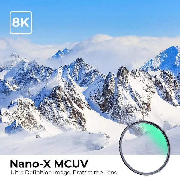 K&F CONCEPT NANO-X MRC UV 46MM FILTER Camera tek