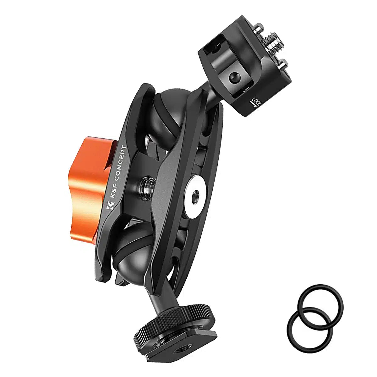 K&F MAGIC ARM MINI WITH ARRI PIN 1/4" & COLD SHOE HEADS