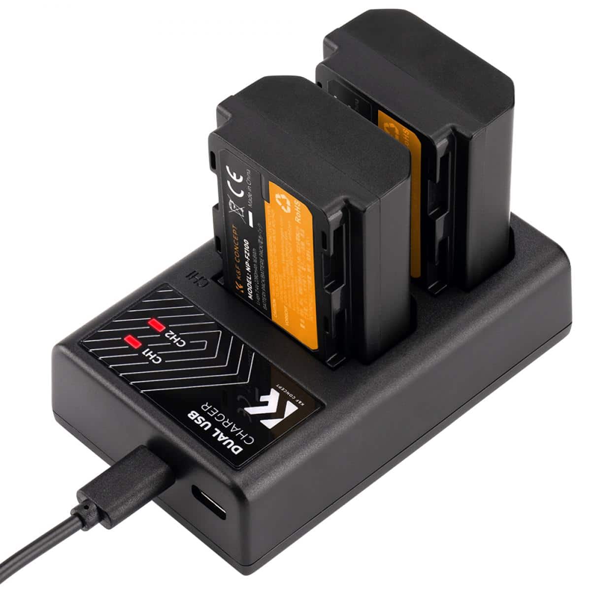 K&F CONCEPT BATTERY & CHARGER FOR SONY NP-FZ100