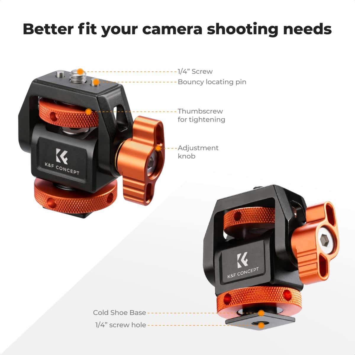 K&F TILT AND SWIVEL MOUNT