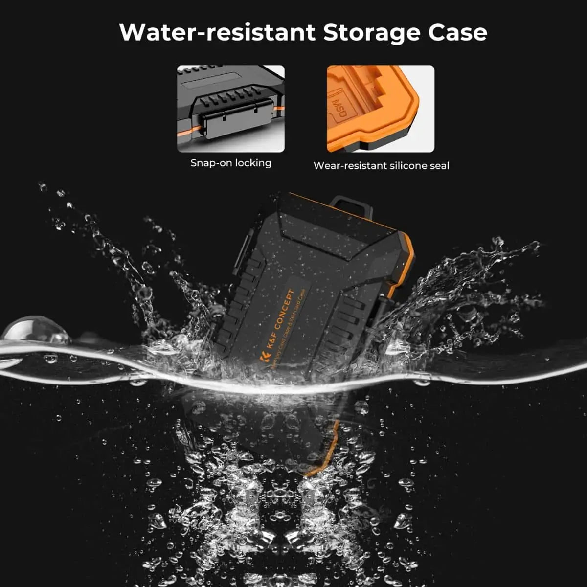K&F X2 PROTECTIVE MEMORY CARD CASE FOR DIGITAL RECORDING MEDIA Camera tek