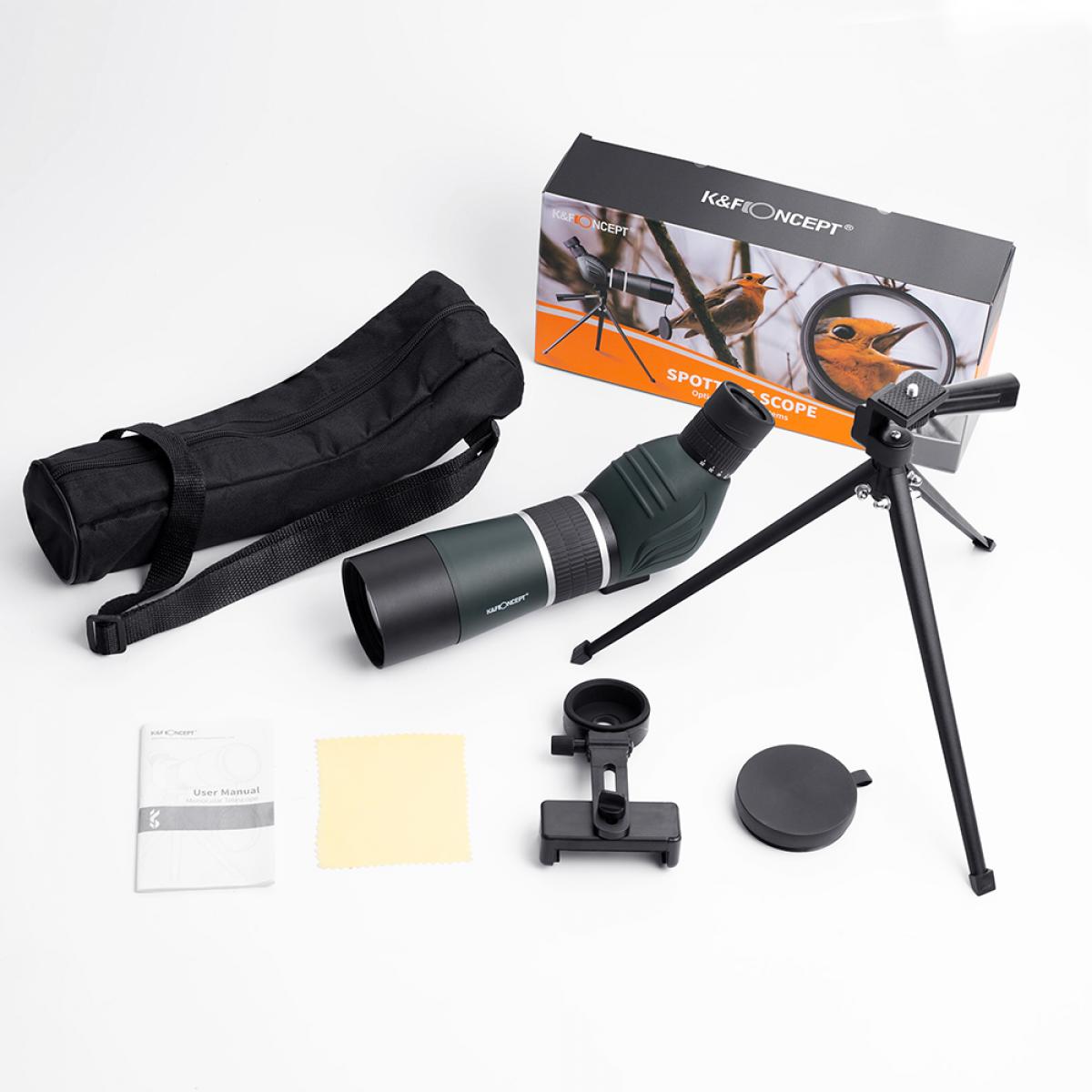 K&F CONCEPT SPOTTING SCOPE 20-60X60 KF33.033