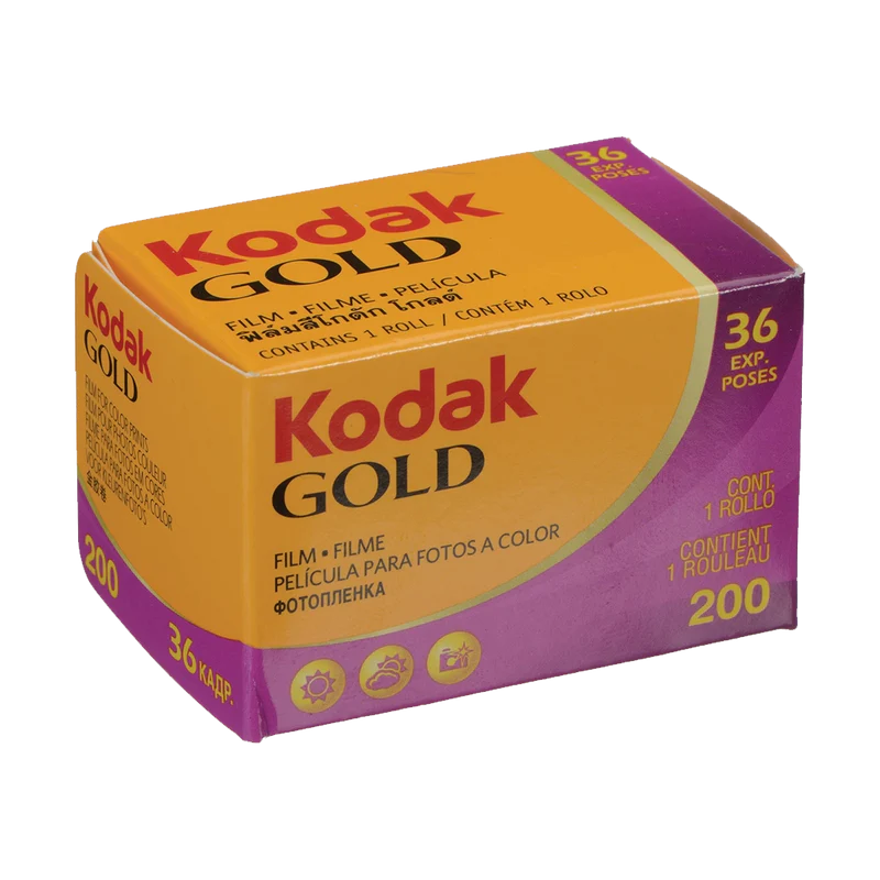 KODAK GOLD 200 COLOR NEGATIVE FILM 36 EXP (35MM) Camera tek