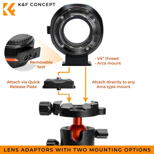 K&F CONCEPT EF-EOS R AUTO FOCUS ADAPATER