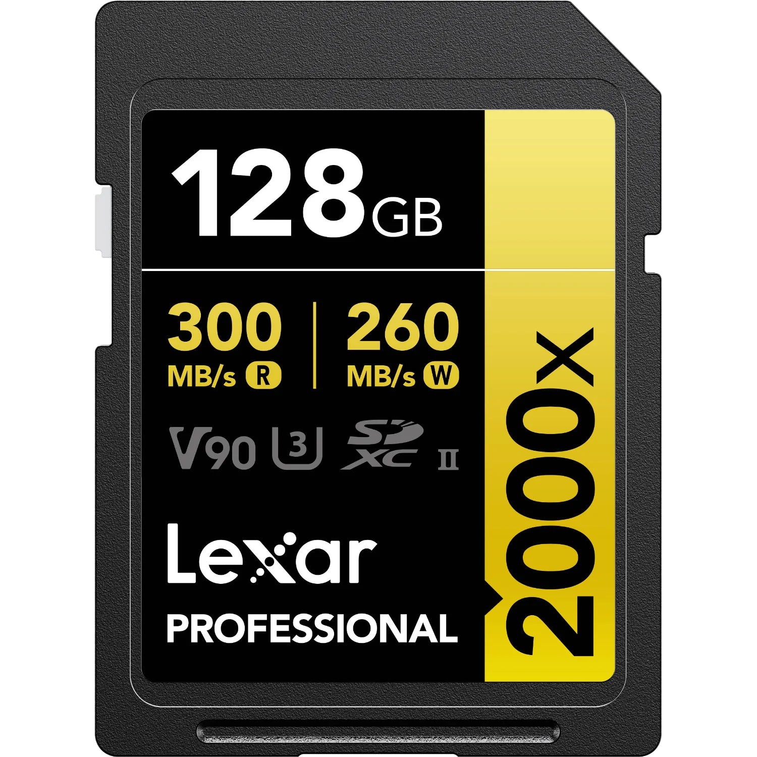 LEXAR SDXC UHS-II PRO 128GB 300MB/S MEMORY CARD