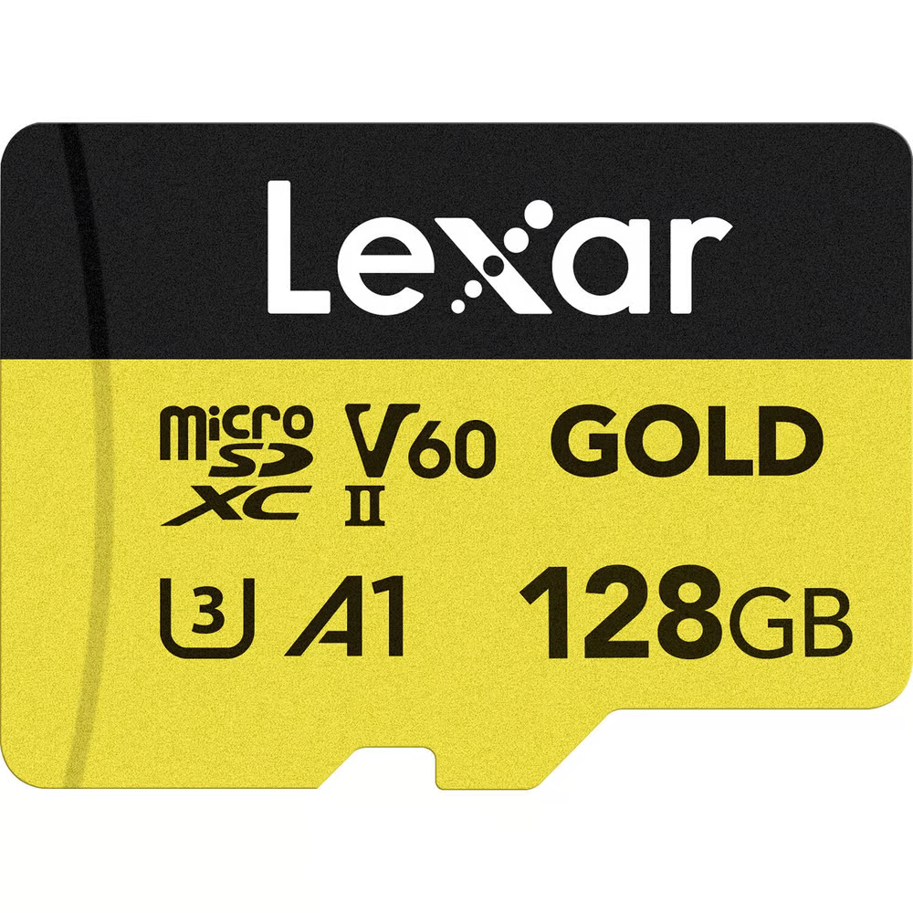 LEXAR PRO MICRO SDXC UHS-II 128GB - GOLD SERIES