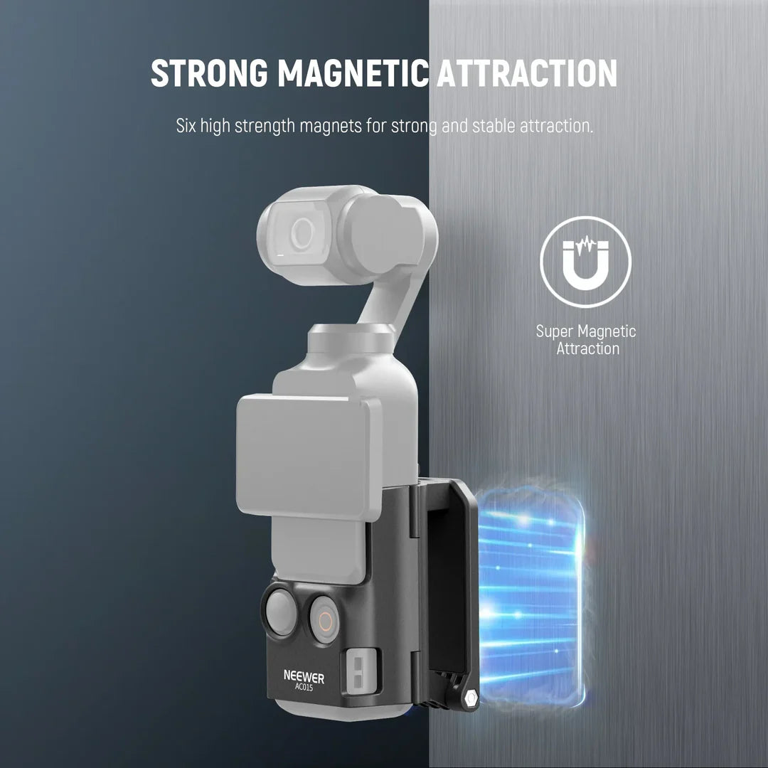 NEEWER BASICS AC015 MAGNETIC CAMERA MOUNT 180 DEGREES ROTATE FOR DJI OSMO POCKET 3