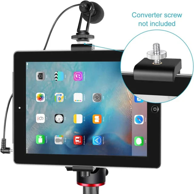 NEEWER IPAD TABLET HOLDER(HOLDS 6.3 TO 9.25INCHES}