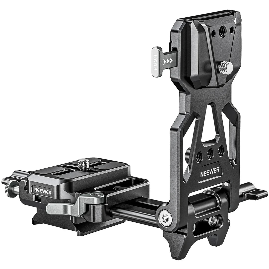 NEEWER PS015 PRO LIGHTWEIGHT L-SHAPED V LOCK BATTERY PLATE WITH ARCA BASEPLATE