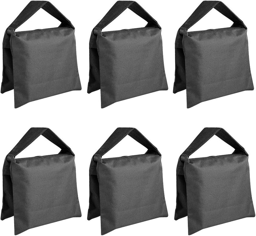 NEEWER SB-BL6 6-PACK DUALHANDLE SADDLEBAG SANDBAGS