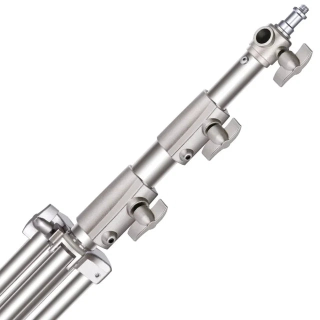 NEEWER ST-260SS 260CM HEAVY DUTY SILVER SS SPRING - CUSHIONED LIGHT STAND