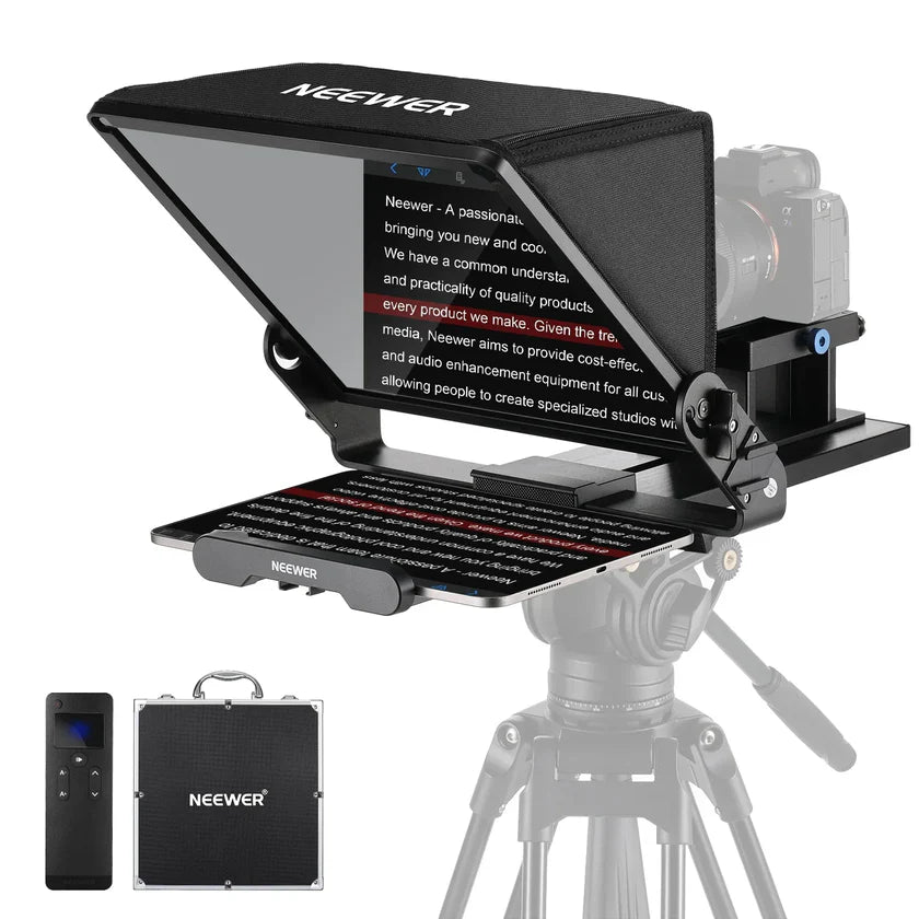 Neewer X14 III Teleprompter 14"/36cm with 501PL Quick Release and Remote Control