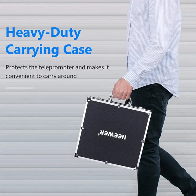 Neewer X14 Pro Teleprompter 14"/36cm with 1/4" Mount and Remote Control