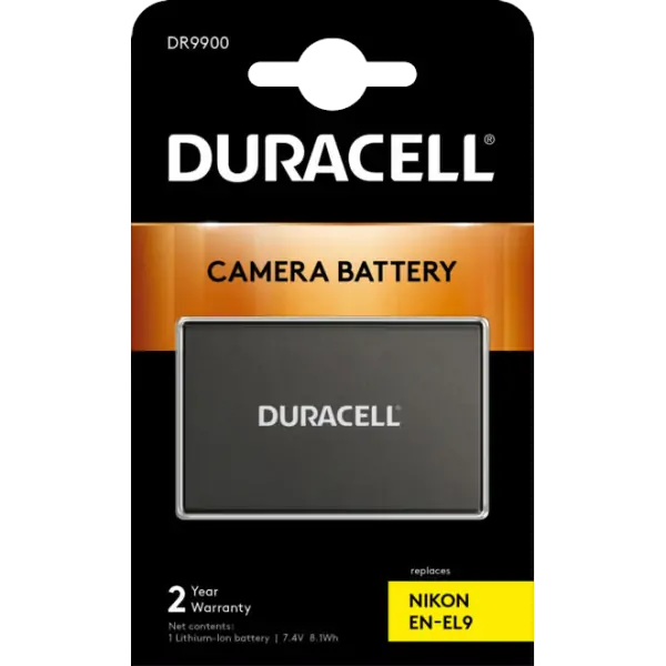 DURACELL BATTERY - FOR NIKON EN-EL9