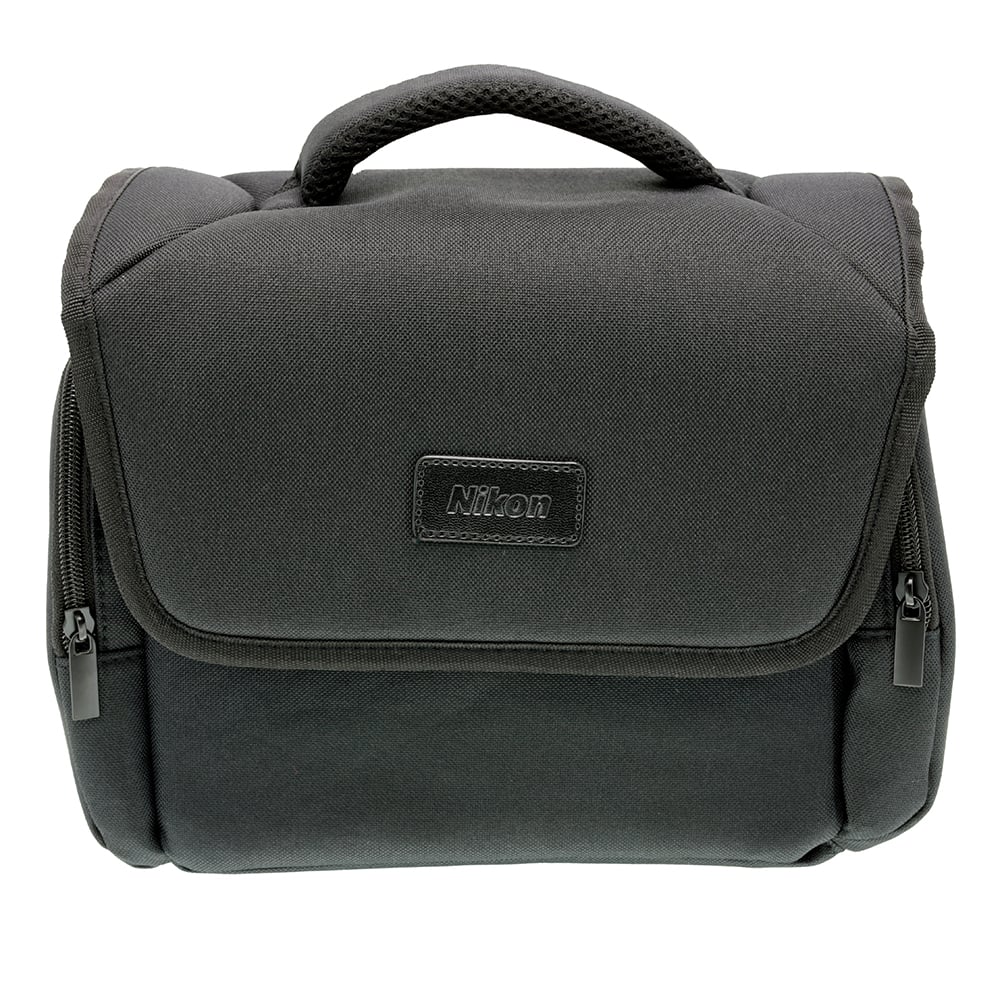 NIKON SHOULDER BAG BLACK CANVAS