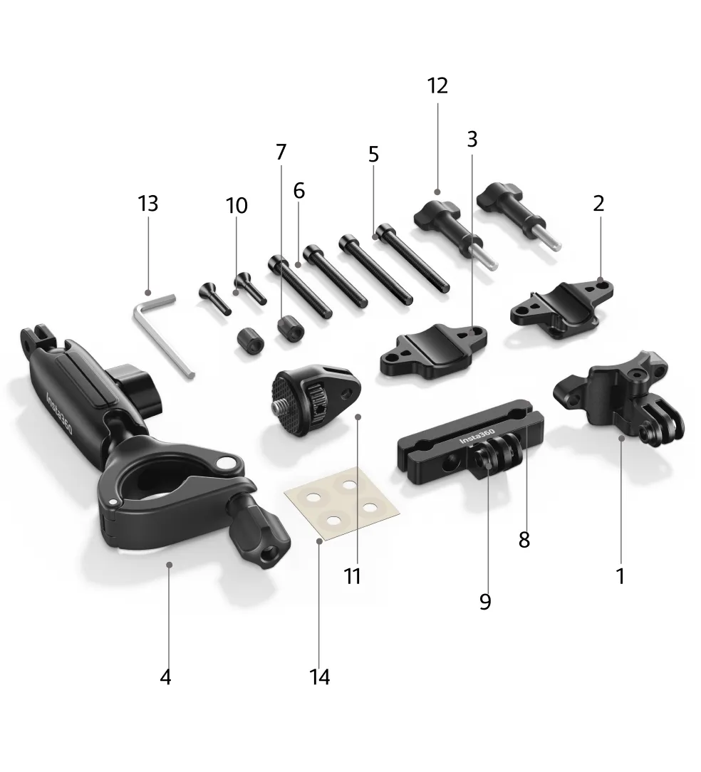 Insta360 Bike Tail Mount Kit