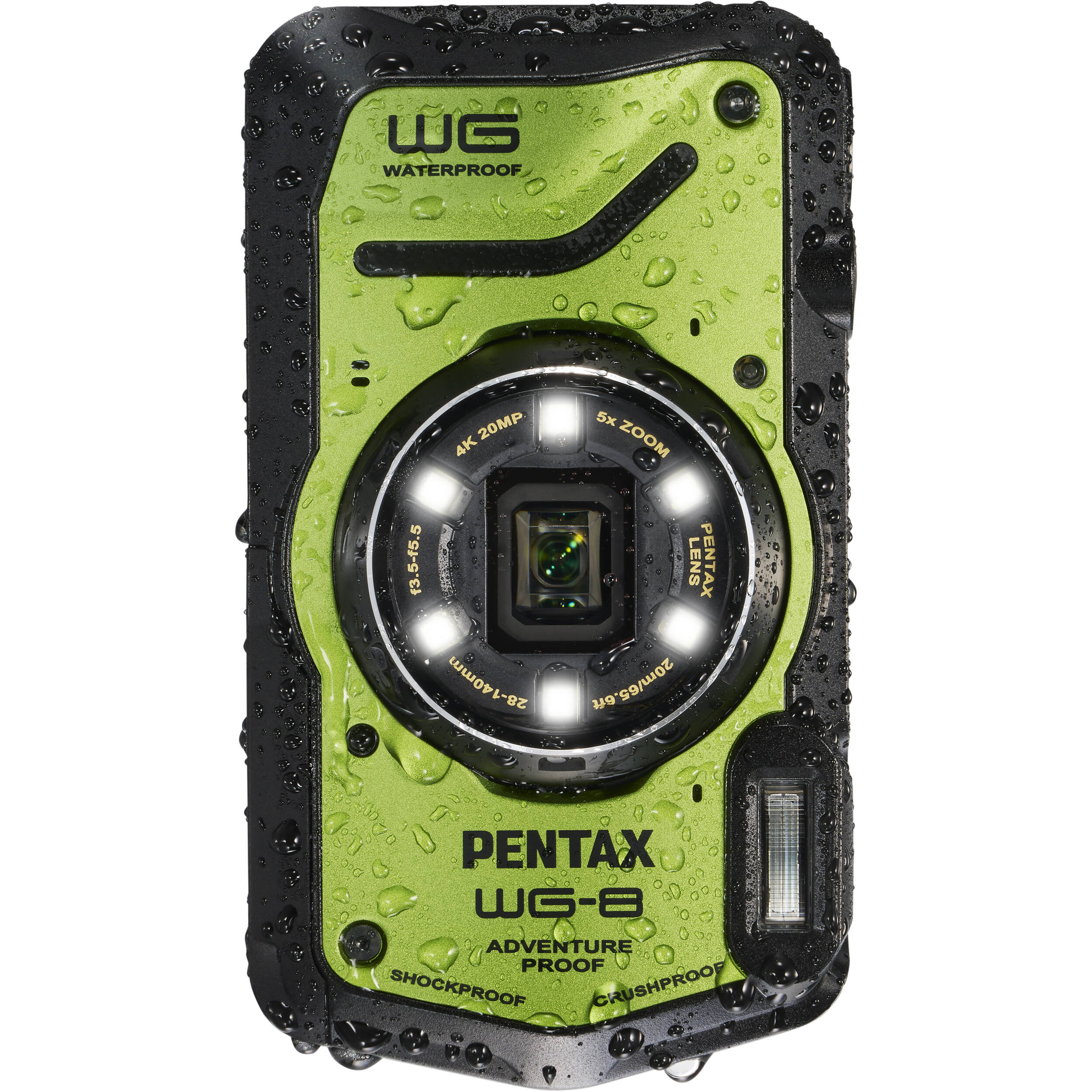 PENTAX WG-8 DIGITAL COMPACT CAMERA (GREEN)