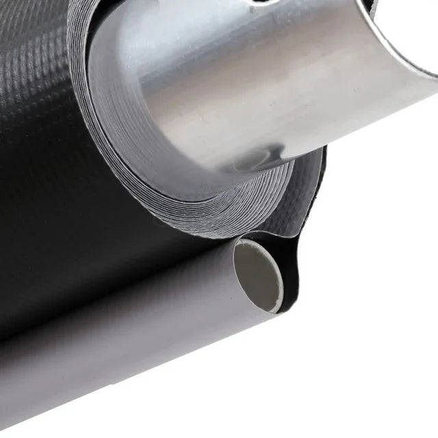 PVC 2.6MX6M WHITE VINYL BACKDROP + 50MM CROSSBAR
