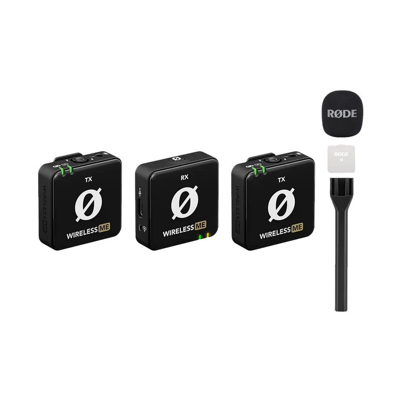 RODE WIRELESS ME DUAL COMPACT WIRELESS MICROPHONE + Free Rode Intervie