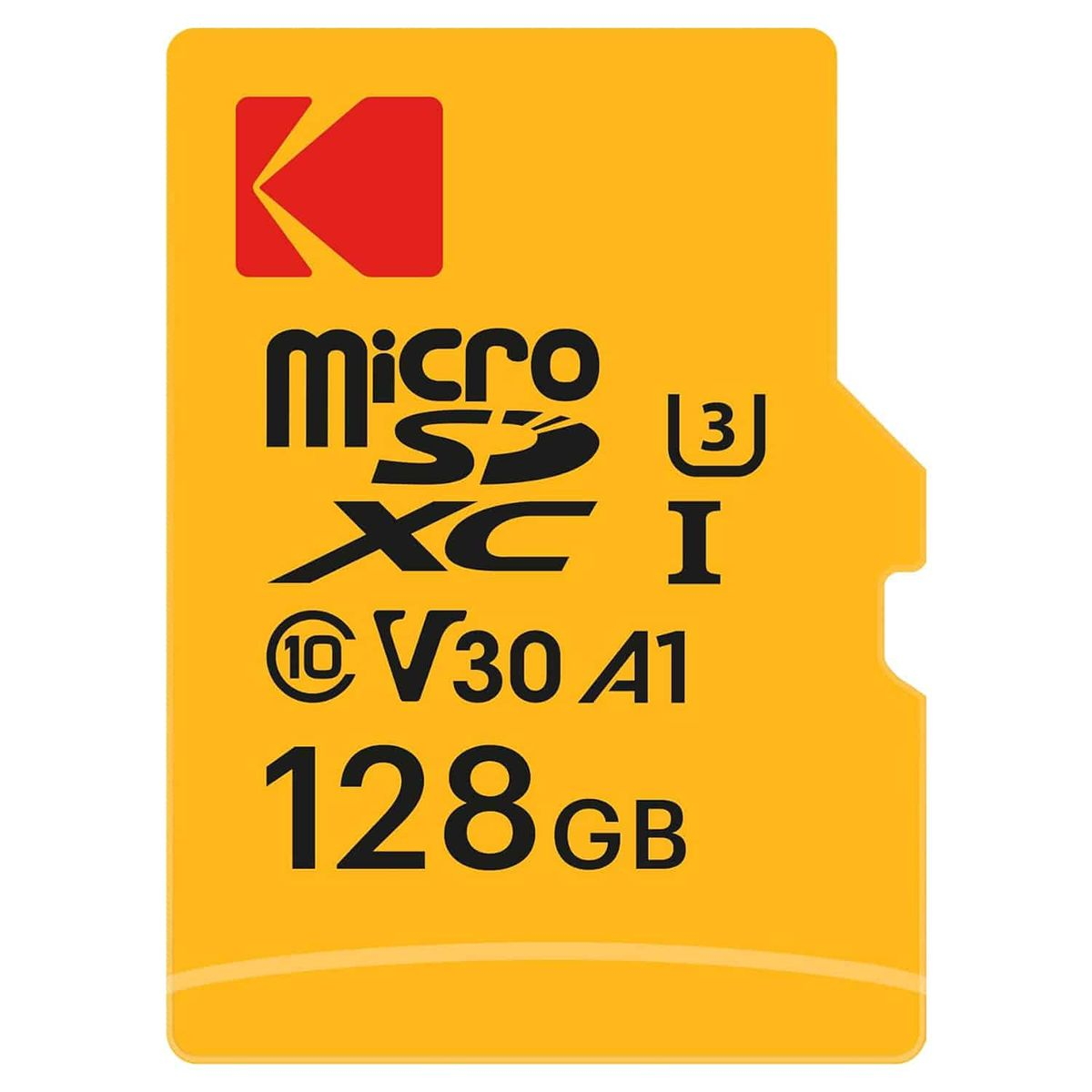 KODAK MICRO SD 128GB UHS-I U3 V30 MEMORY CARD ULTRA PERFORMANCE FOR 4K CAPTURE