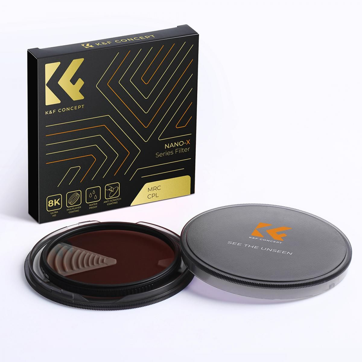 K&F CIRCULAR POLARIZER FILTER (CPL) 95MM NANO-X SERIES