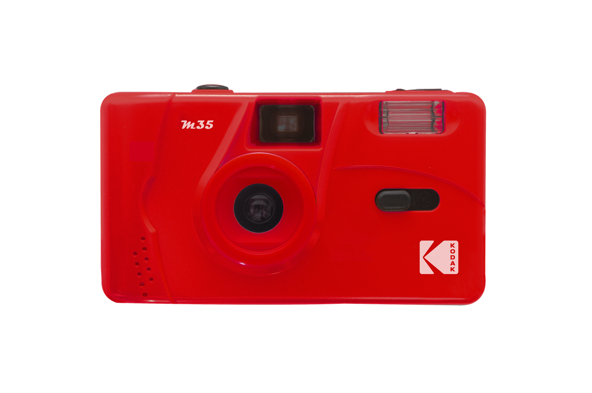 35m Red KODAK FILM CAMERA M35 - 35MM REUSABLE - RED