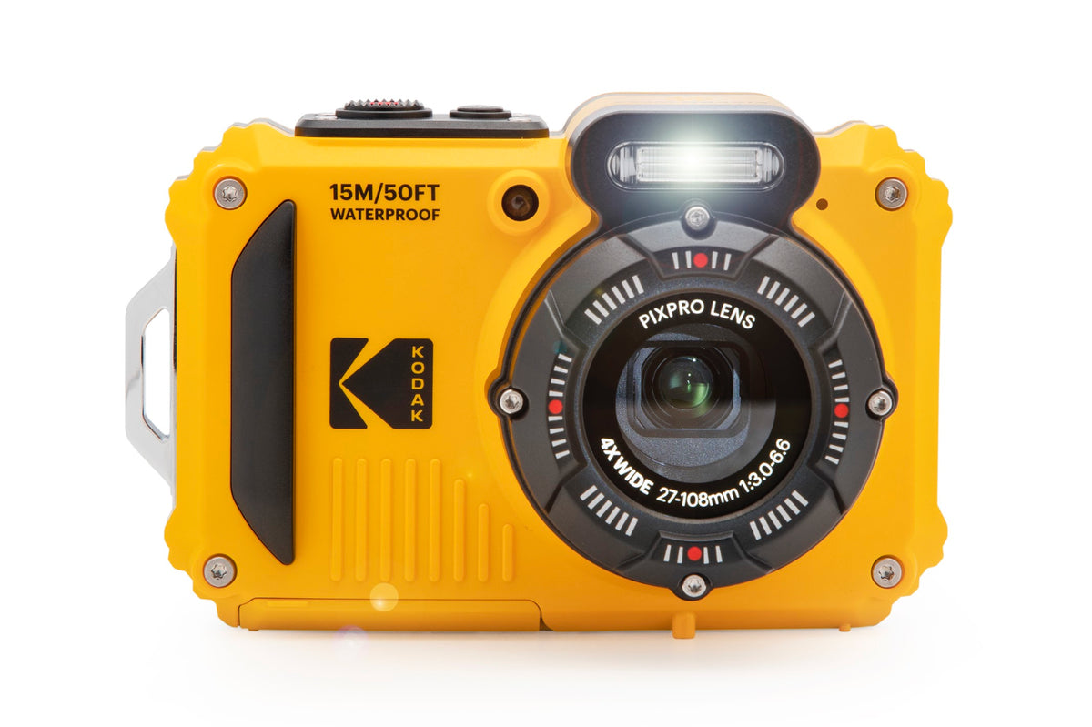 KODAK PIXPRO WPZ2 DIGITAL CAMERA KIT (YELLOW)