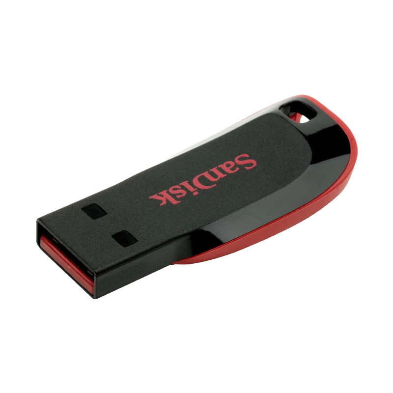 SANDISK CRUZER BLADE FLASH DRIVE 128GB USB 2.0